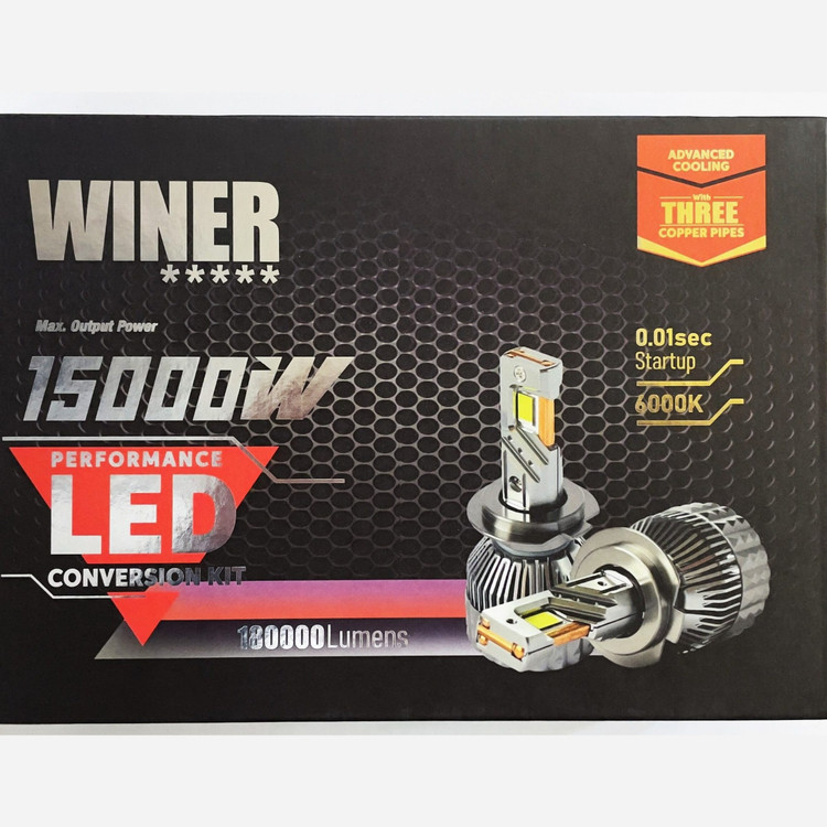 هدلایت 12000وینر بانوردهی عالی باگارانتی1ساله رنگ یخی